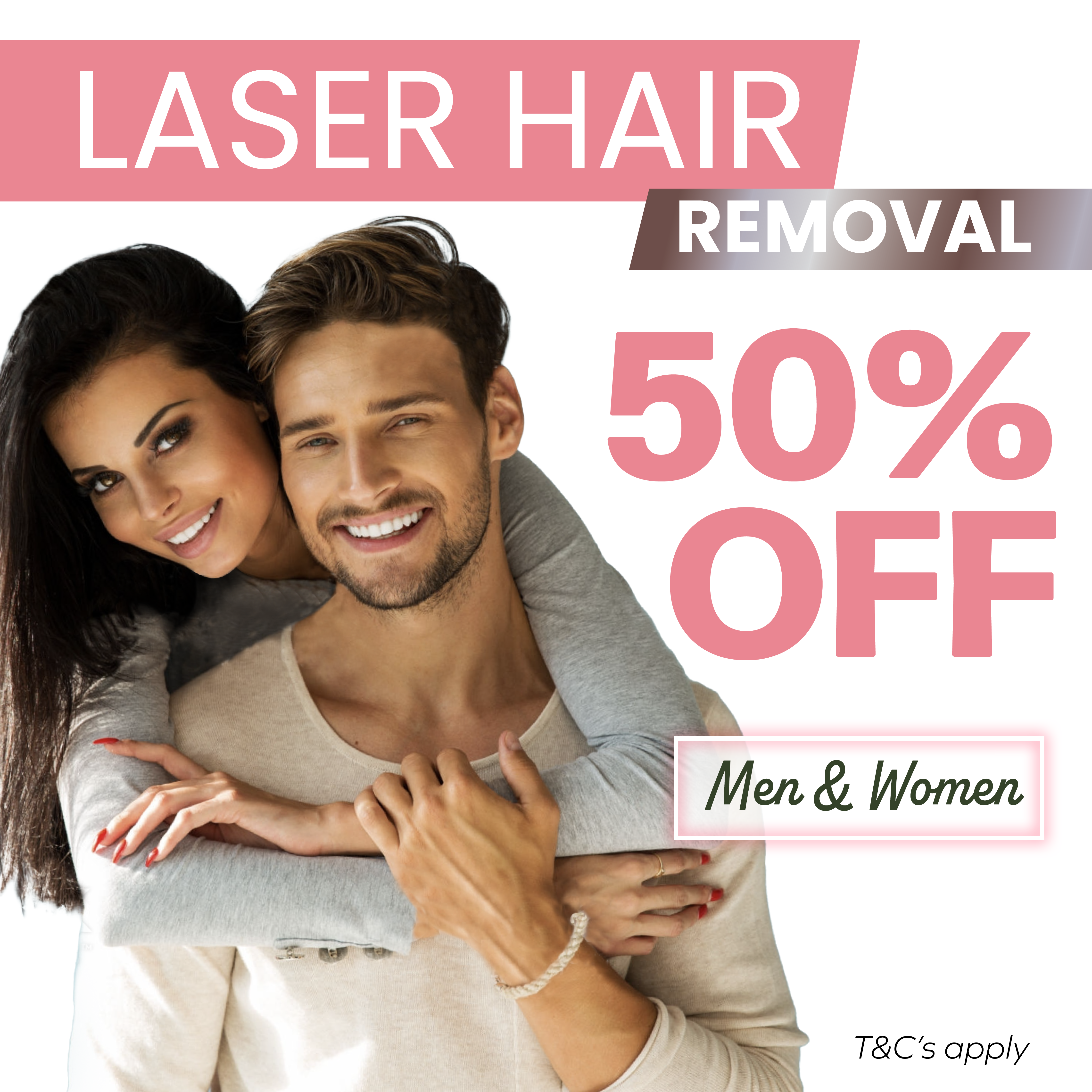 Laser hair removal HALF PRICE